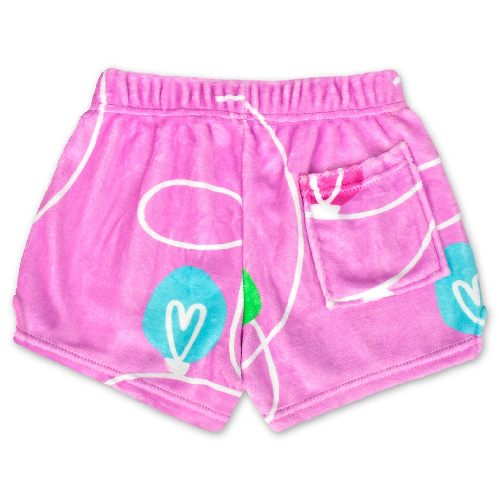 Tinsel & Glow Plush Shorts (Child and Adult)