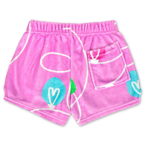 Tinsel & Glow Plush Shorts (Child and Adult)