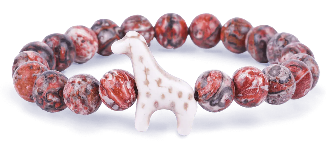 Sahara Stone Giraffe Tracking Bracelet