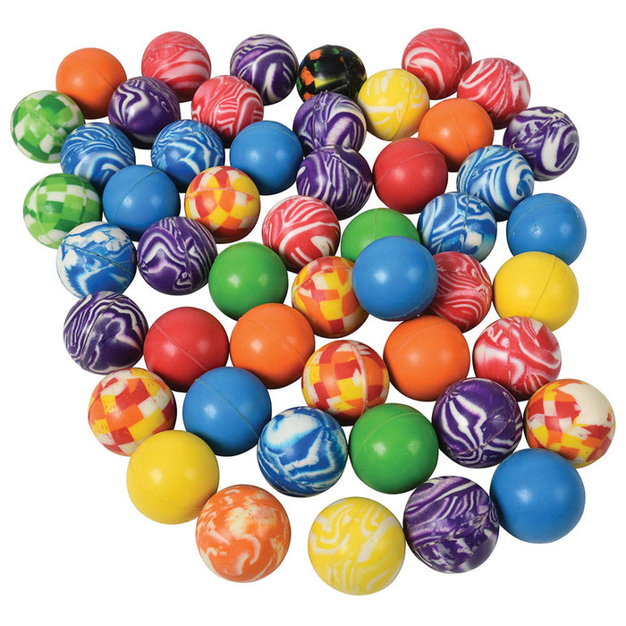 U.S. Toy GS631 1.8-Inch Bouncy Ball Assortment 50-Pack
