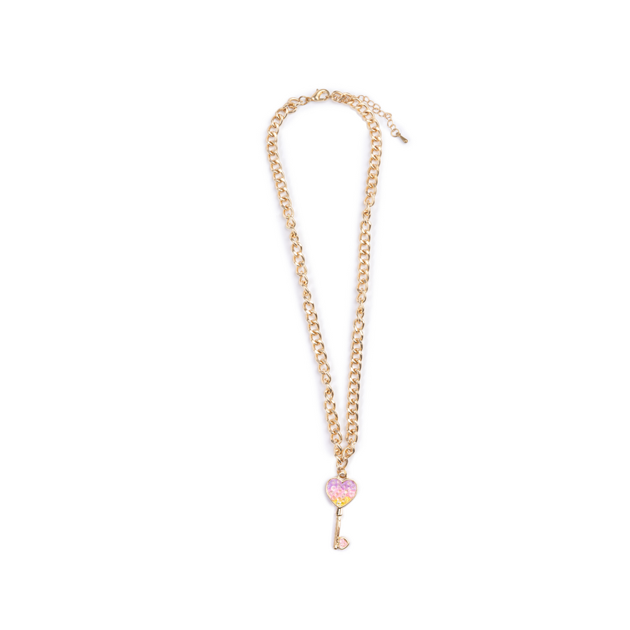 Boutique Chic Key to My Heart Necklace