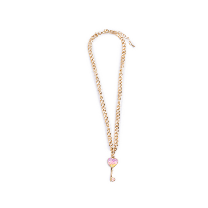 Boutique Chic Key to My Heart Necklace