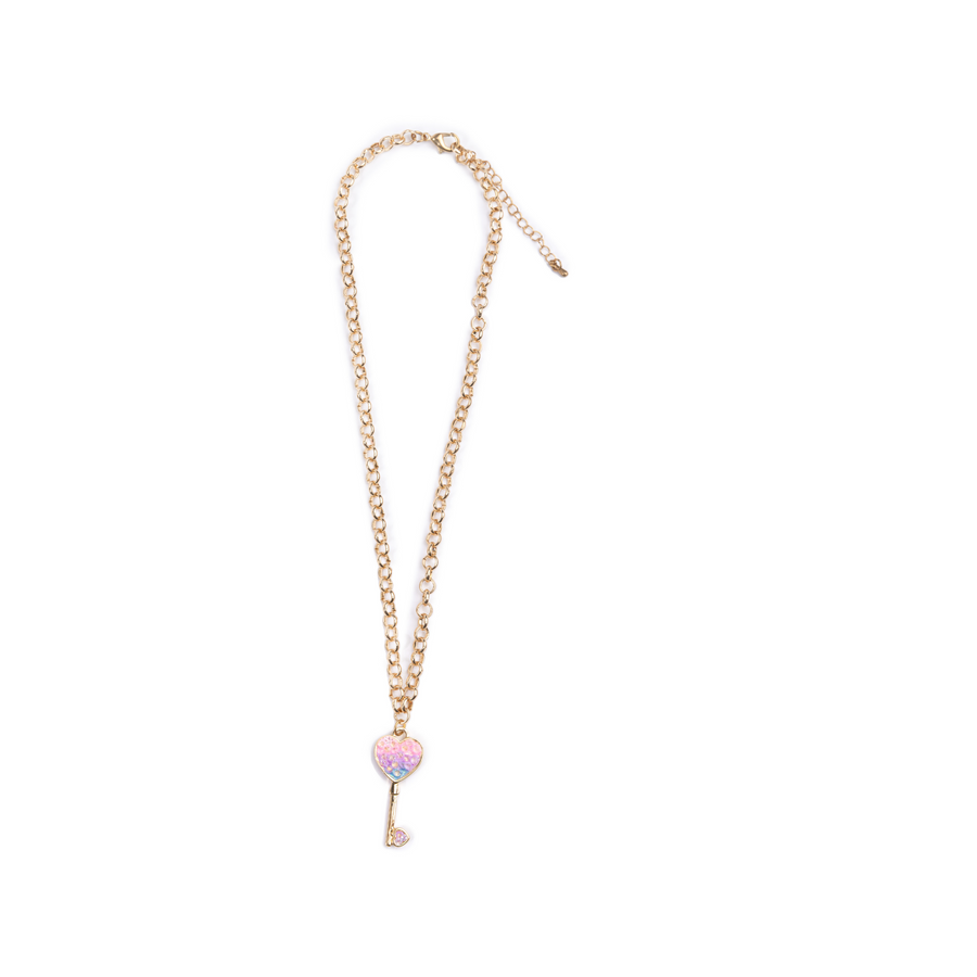 Boutique Chic Key to My Heart Necklace