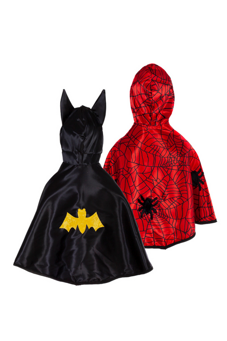 Baby Reversible Spider Bat Cape (2-3T)