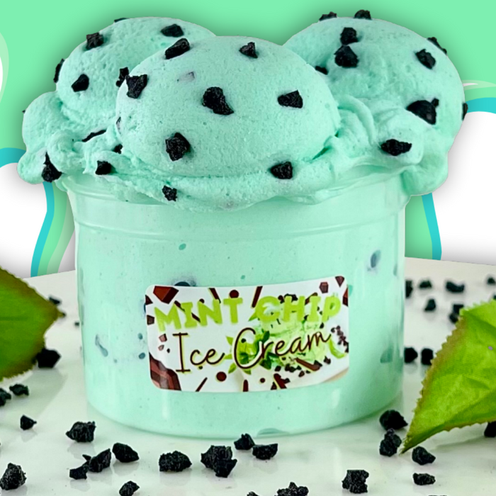 Mint Chip Ice Cream Slime