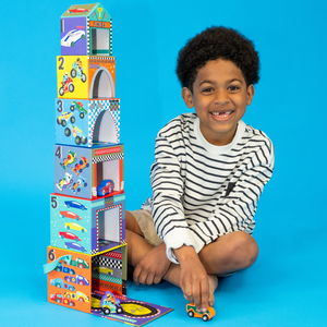 Stack & Play Car Cubes