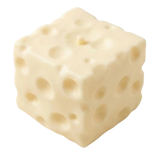 Replay Toys Jumbo Cheese Cube Stress Relief Fidget Toy 3.15-inch