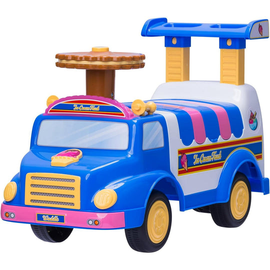 WADDLE Ice Cream Toy Truck for Kids - Ride On Toddlers Toys