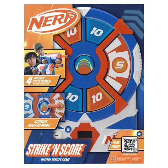 Wilder Toys NERF Bullseye Strike 'N' Score Digital Target Game