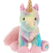 Ganz Webkinz Enchanted Unicorn Plush 8.5in Rainbow Pastel Toy