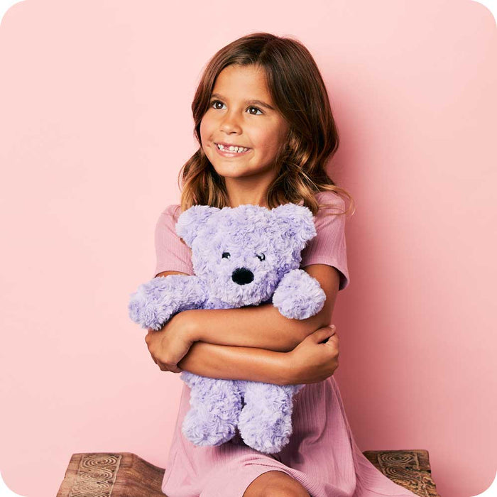 Warmies Purple Bear
