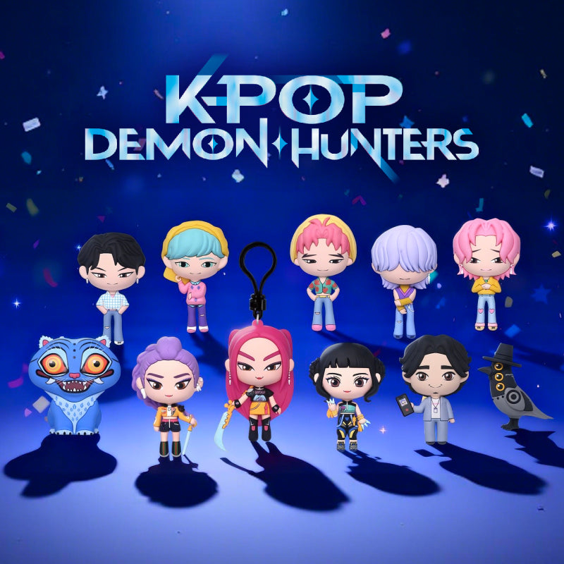 KPop Demon Hunters Blind Bag Keychain Collectible Mystery Figure