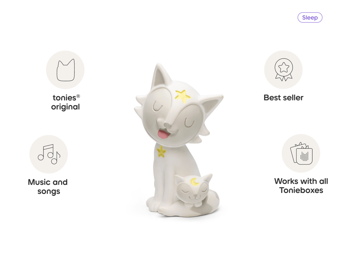 Soothing White Noise Tonie Audio Figurine for Peaceful Nap Times and Sleep