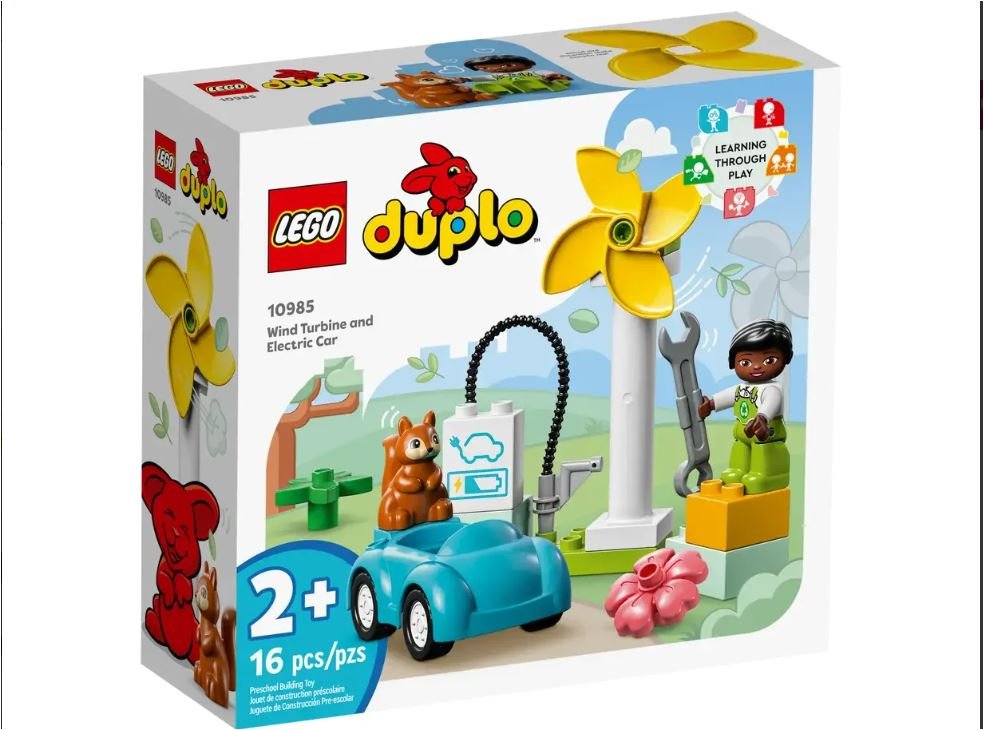 Wind Turbine and Electric Car Duplo LEGO 10985