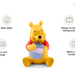Winnie the Pooh Toniebox 2 Sky Blue Play Set: Audio Player & Tigger Game