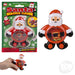 4-Inch Christmas Santa Handheld Water Game Toy 12-Piece Display