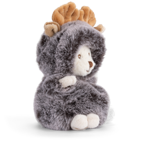 Ziggy Moose Gray Plush Bear: Cozy Woodland Adventure Cuddle Toy for Kids