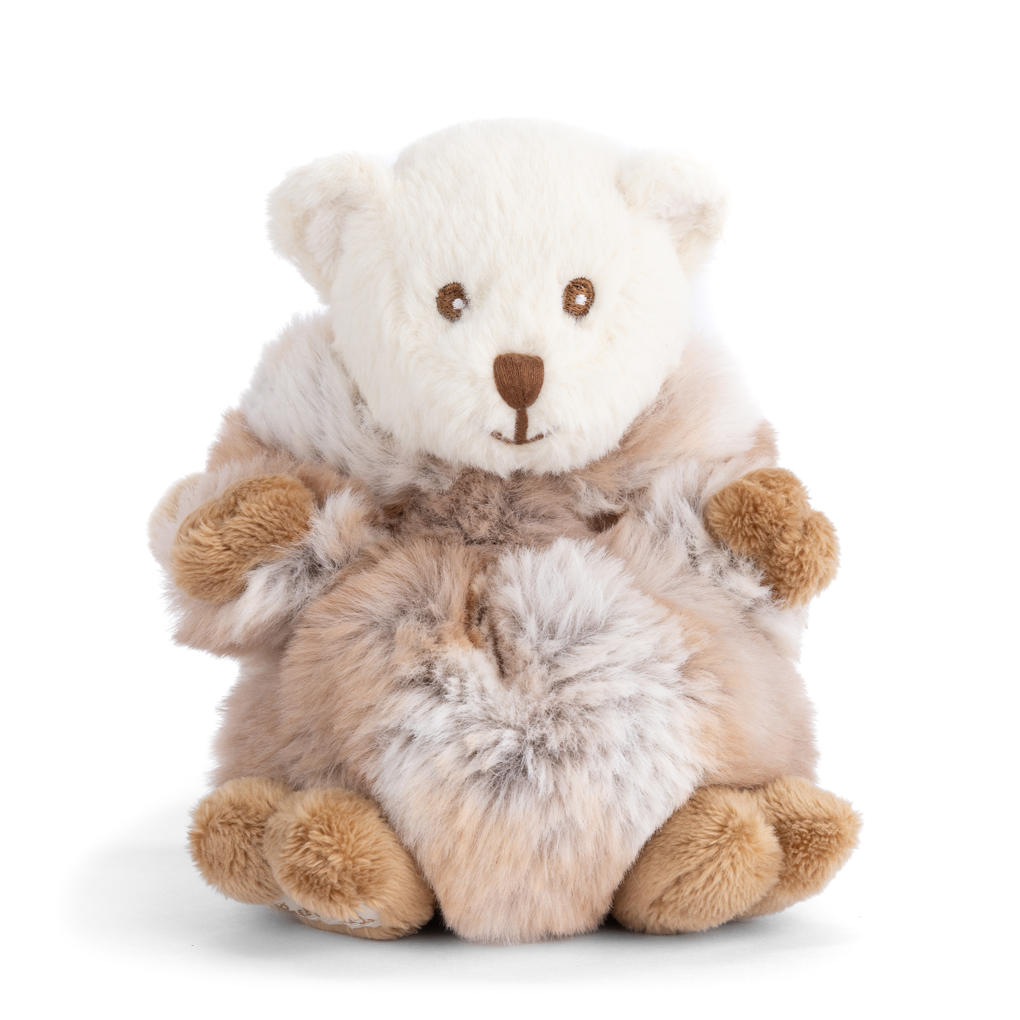 Adorable Soft Huggable Light Brown Ziggy Moose Plush Stuffed Animal Toy