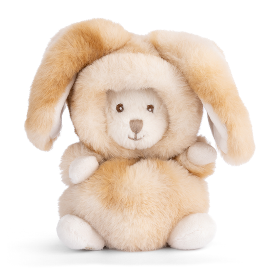 Ziggy Winter Rabbit Tan Plush Bear: Cozy Soft Stuffed Animal Toy