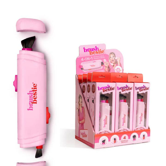 Brush Bestie 4-in-1 Retractable Makeup Brush