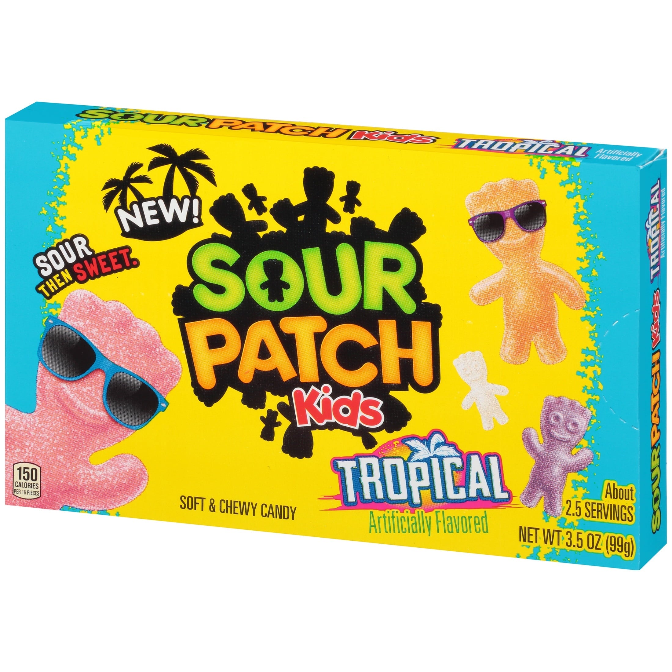 Sour Patch Kids Tropical Soft & Chewy Candy 3.5 oz
