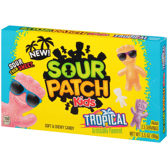 Sour Patch Kids Tropical Soft & Chewy Candy 3.5 oz