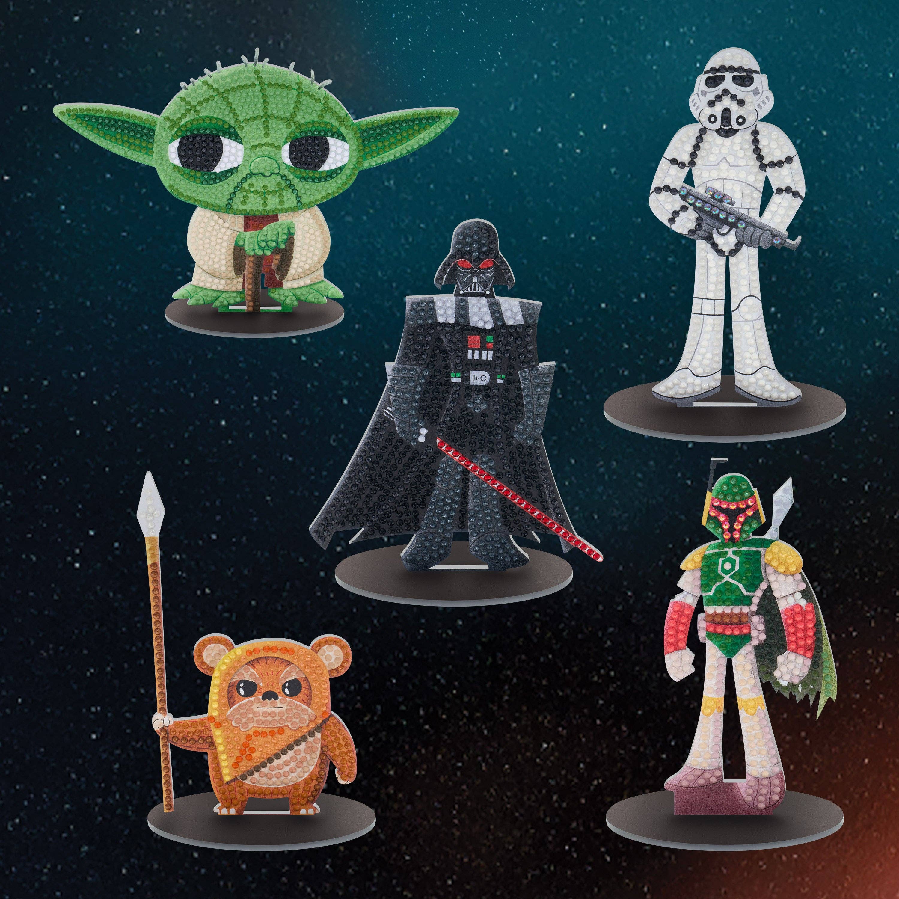 Sparkle Pals™ - Ewok™ Diamond Art