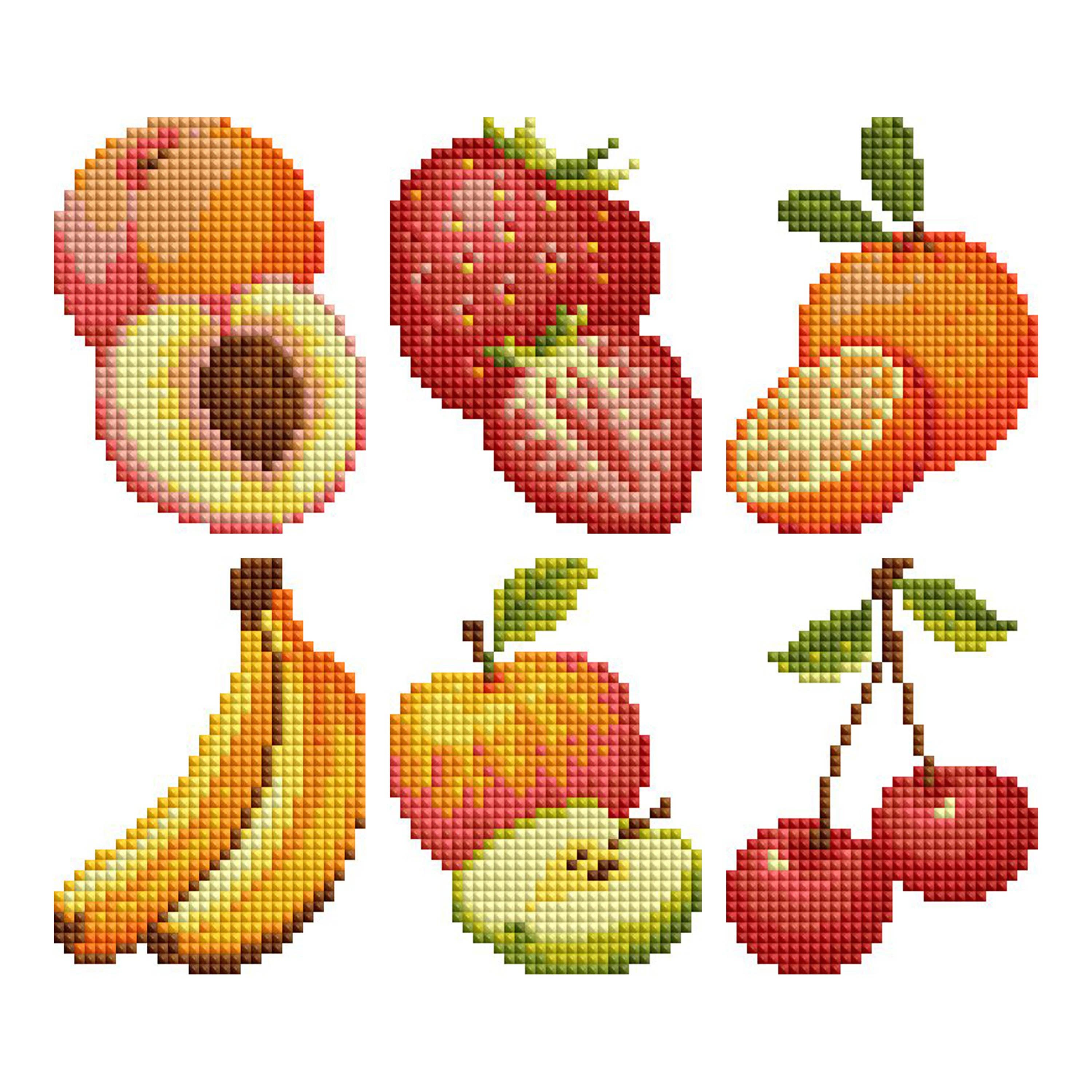 Mini Dazzles™ - Fruits Diamond Art