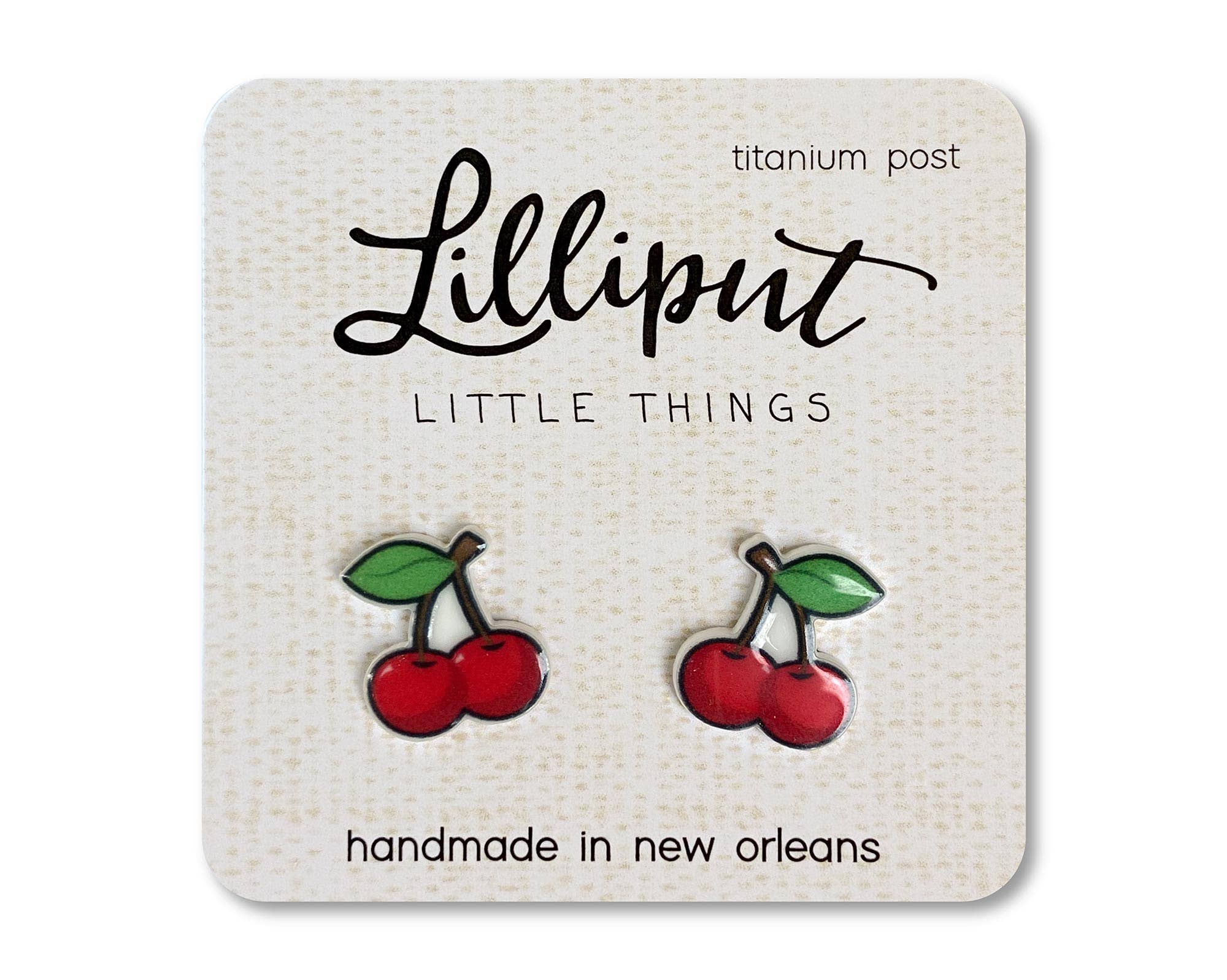 Lilliput Cherry Earrings