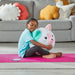 hand2mind BubblePlush Yoga Ball Buddy Cat