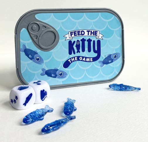 Gamewright Feed the Kitty Game Travel Tin