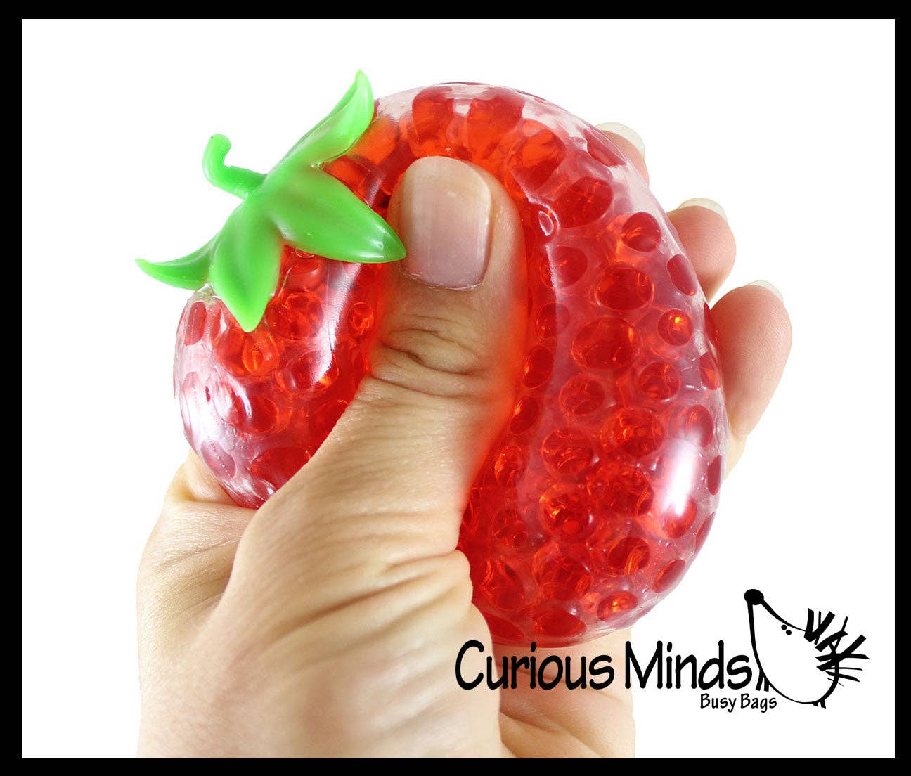 Single Small Fruit Water Bead Filled Squeeze Stress Balls