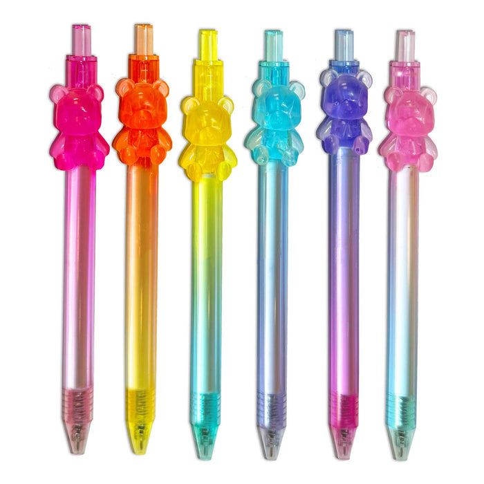 Streamline Gummy Bear Color Gel Pen 6-Piece Set