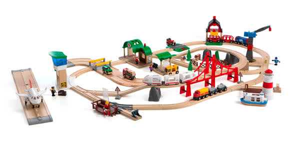 BRIO Railway World Deluxe Set