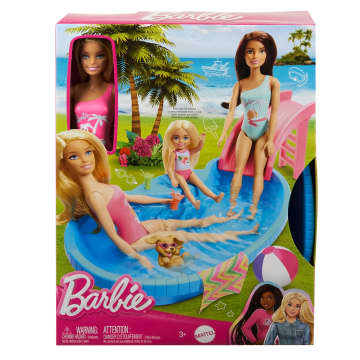 Barbie Doll And Pool Playset