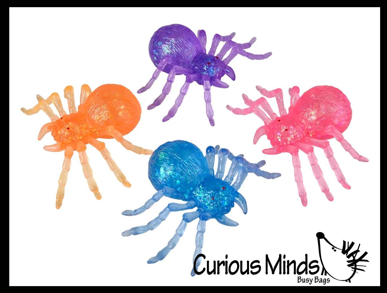Single Sugar Ball Spider Squishy Stress Ball