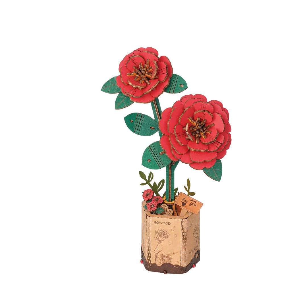 DIY Camelia Miniature Bloom Craft Kit