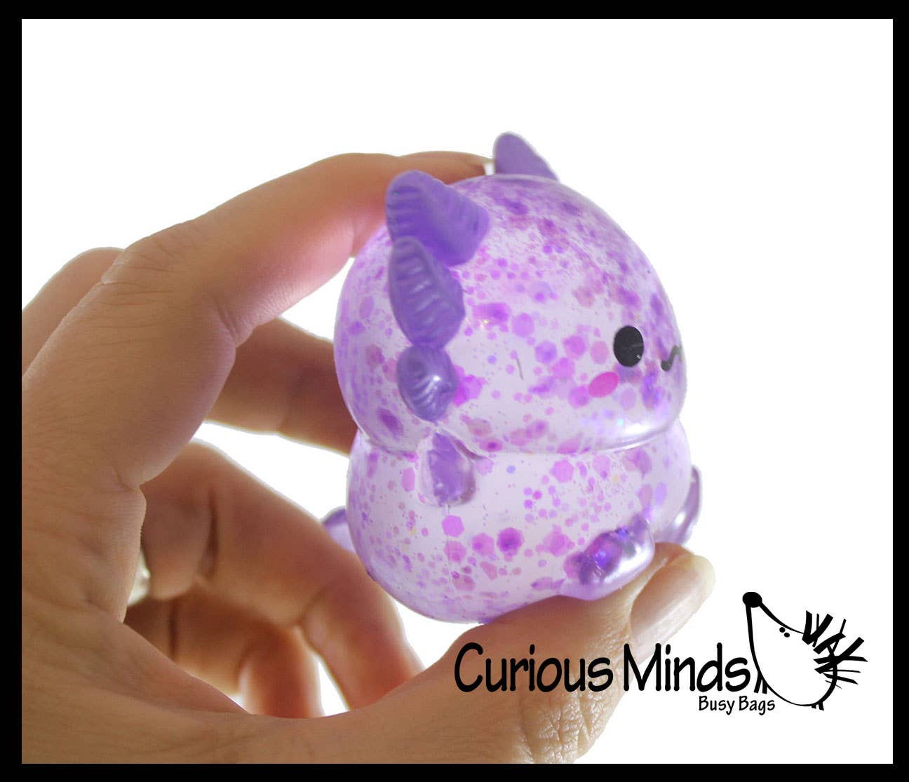 Single Axolotl Sugar Ball - Syrup Molasses Thick Glue/Gel Stress