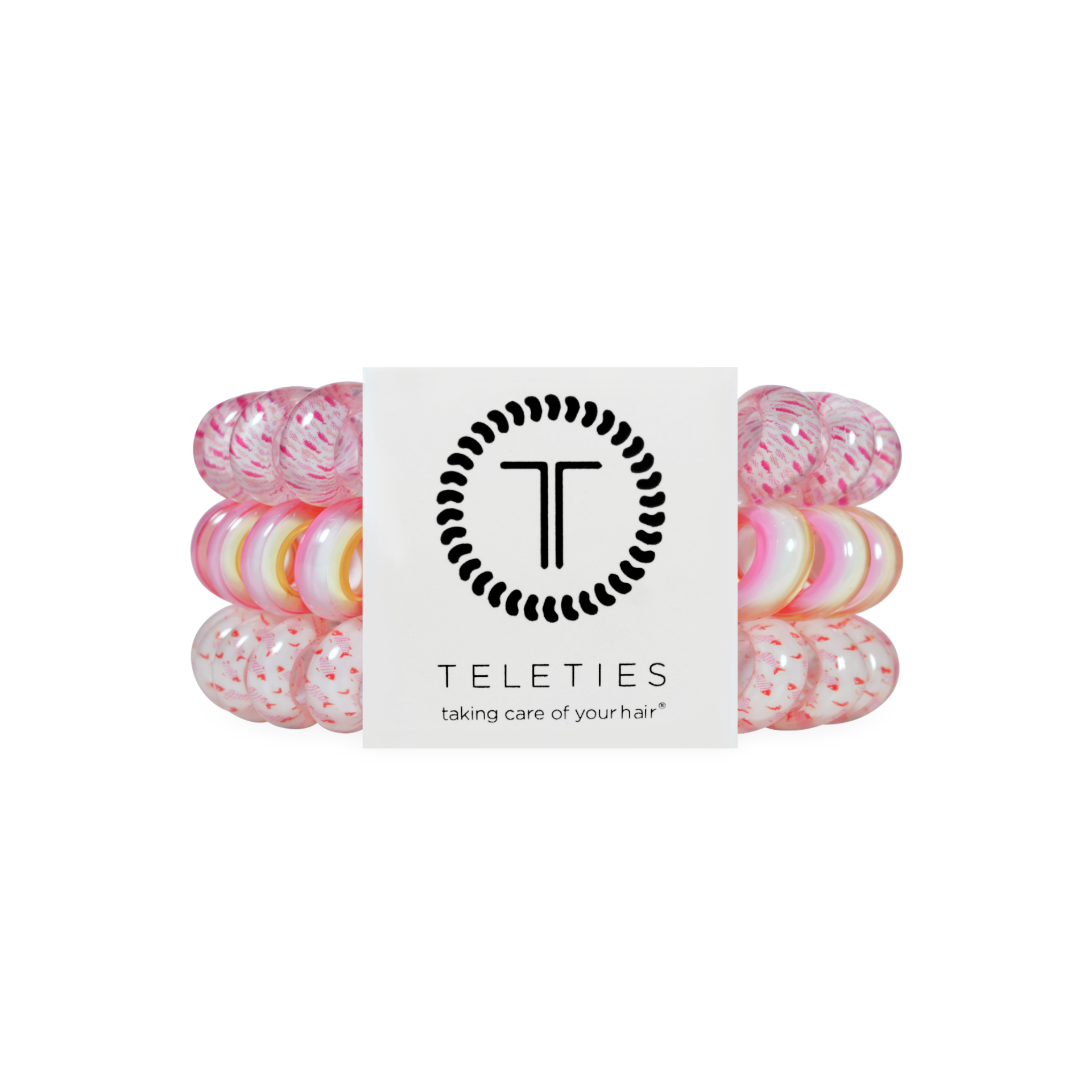 TELETIES Just Keep Swimming Large Hair Ties 3-Pack