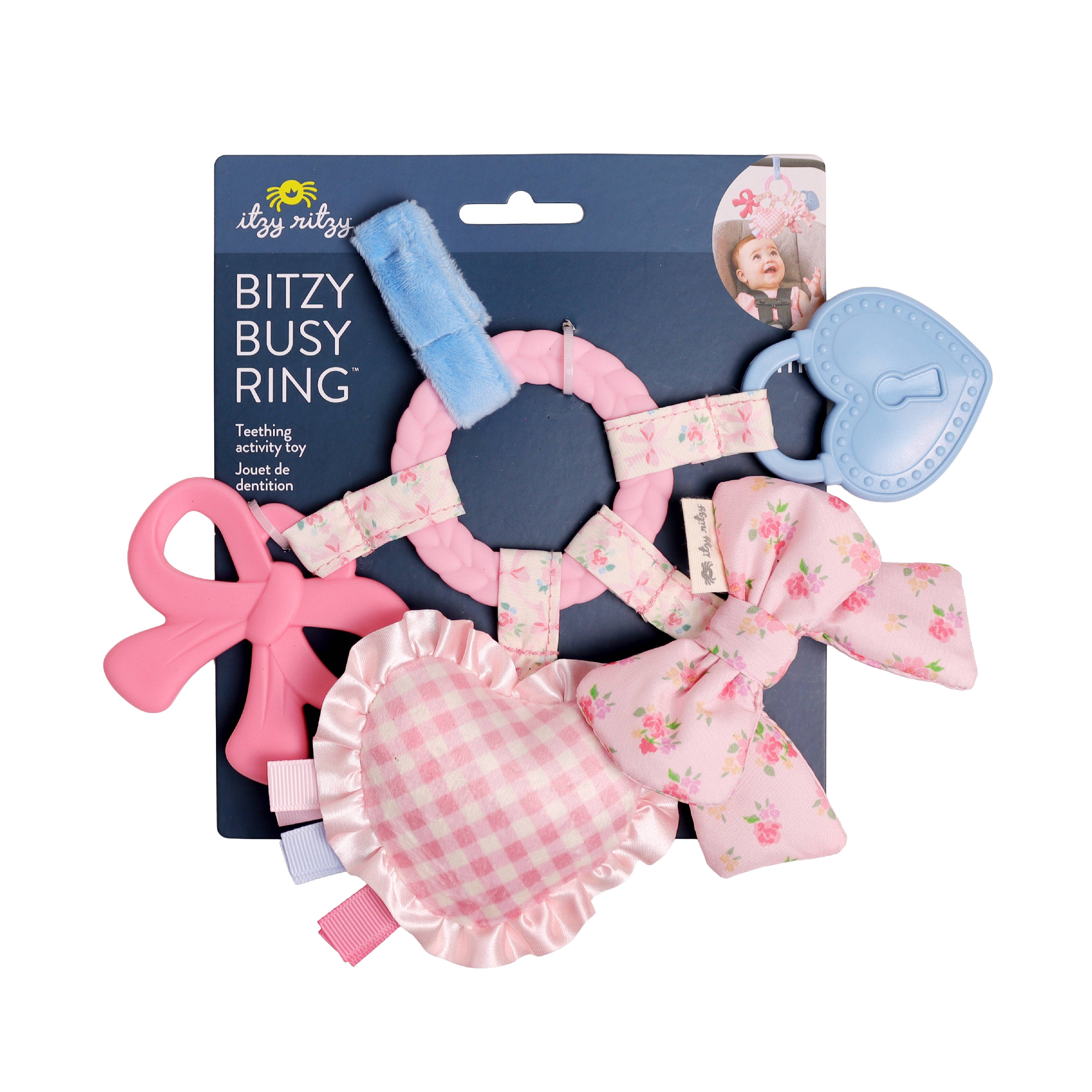 Bow Bitzy Busy Teething Ring