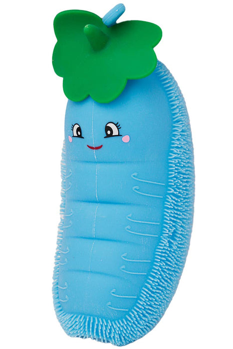 Jumbo Caterpillar Pea Beans Spiky Puffer LED Light-Up Squishy