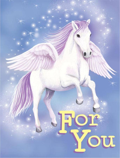 Pegasus Glitter Gift Enclosure