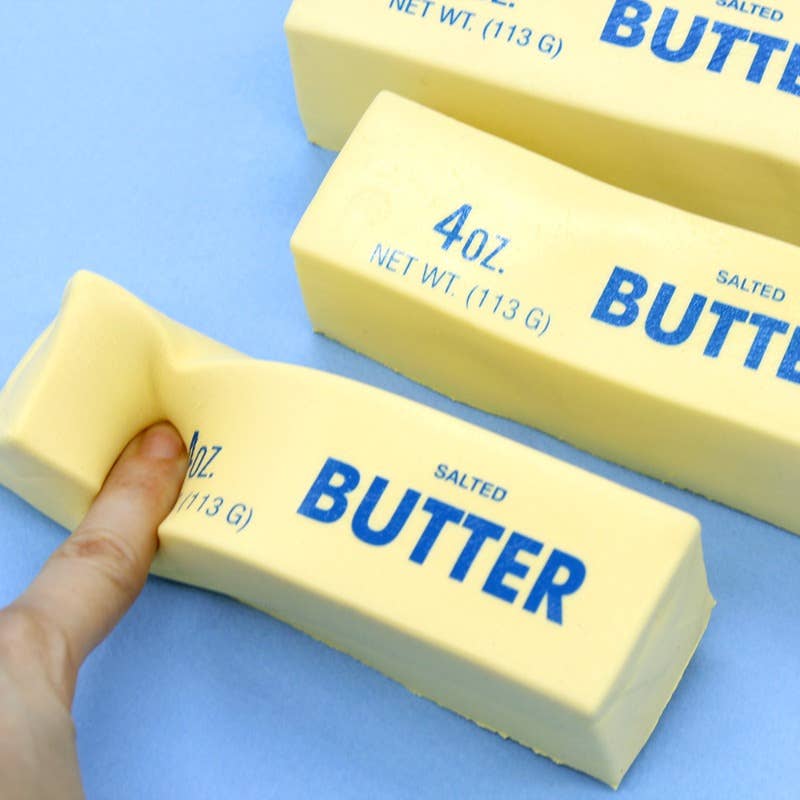 Butter Stress  – Soft & Slow-Rebound Squishy Toy