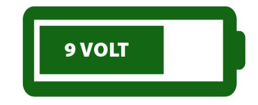 9 Volt Battery Single