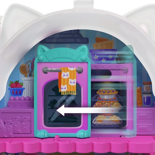 Mattel Polly Pocket Kitty Cake Compact Playset