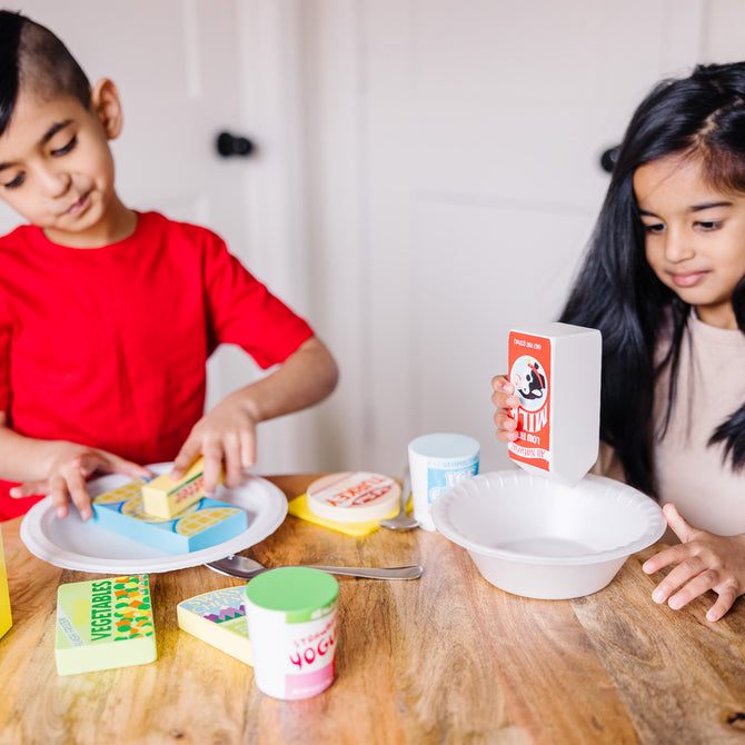 Melissa & Doug Let's Play House Fridge Food