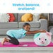 hand2mind BubblePlush Yoga Ball Buddy Cat