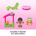 Fisher-Price Little People Barbie Beach House Playset with Figures