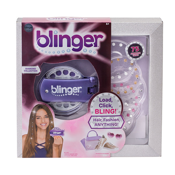 Blinger Diamond Collection Glam Styling Tool - Load, Click, Bling! Hair,  Fashion, Anything!