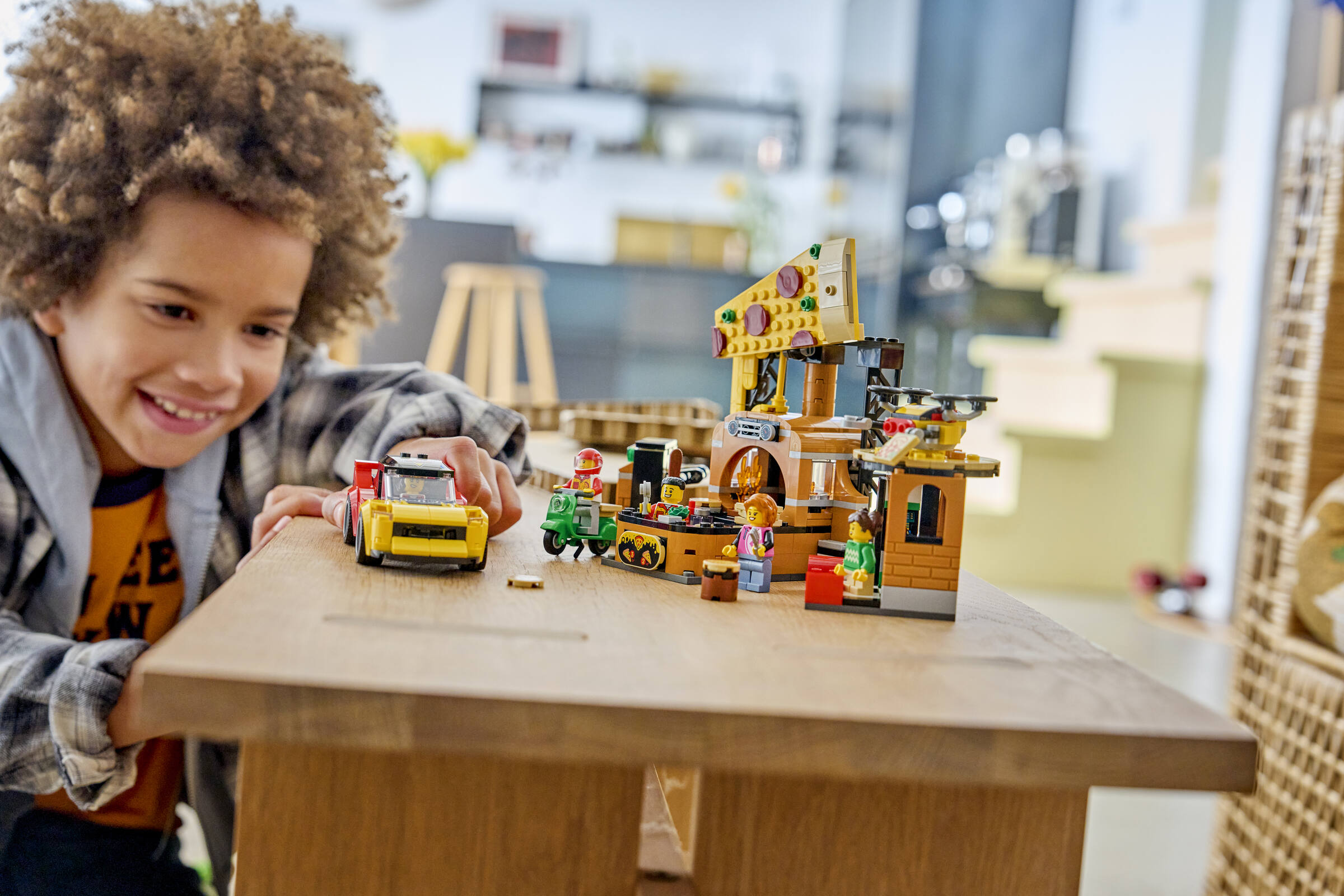 LEGO City Pizza Delivery Experience with Vehicles 60496
